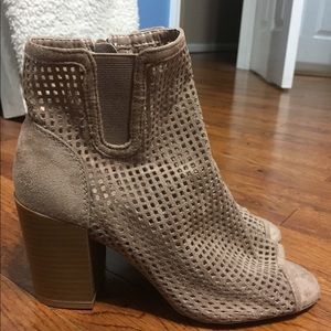 Size 6 1/2 heel booties